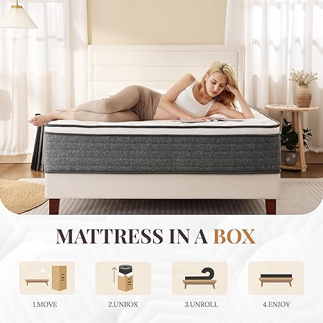 Easy setup, mattress-in-a-box
