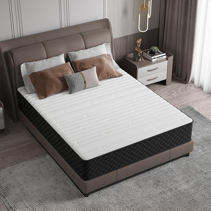 Queblox Full Hybrid Mattress — 12-Inch