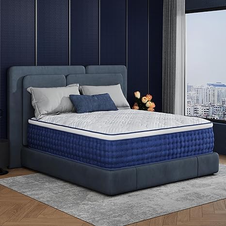 Queblox King Hybrid Mattress — 12-Inch